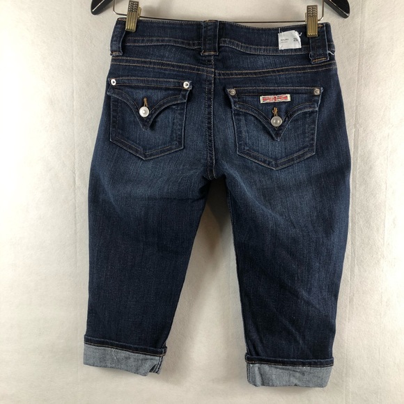 Hudson Malibu Flap Pocket Jeans Size 25 shorts - Picture 2 of 8
